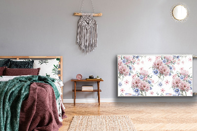 Kilimėlis magnetinė ant radiatoriaus Subtilus puokštė