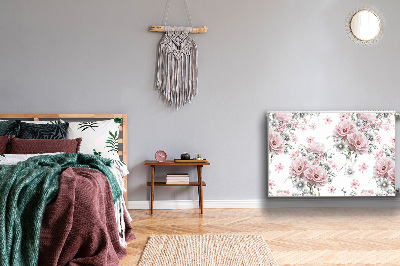 Kilimėlis magnetinė ant radiatoriaus Gėlės