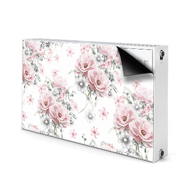 Kilimėlis magnetinė ant radiatoriaus Gėlės