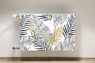 Magnetinis kilimėlis radiatoriui Palmių lapai