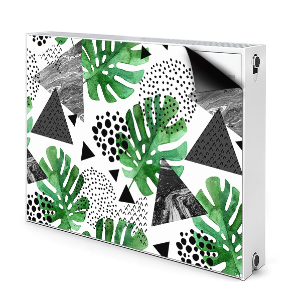 Magnetinis lipdukas radiatoriui Abstrakčios džiunglės