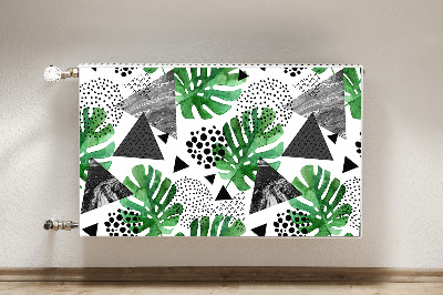 Magnetinis lipdukas radiatoriui Abstrakčios džiunglės