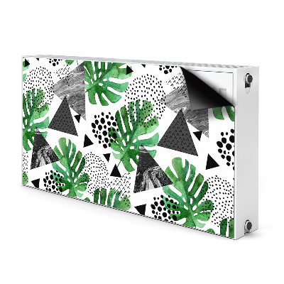 Magnetinis lipdukas radiatoriui Abstrakčios džiunglės