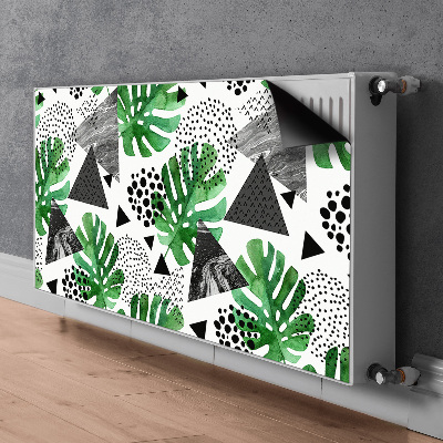 Magnetinis lipdukas radiatoriui Abstrakčios džiunglės