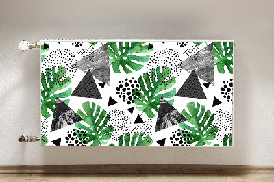 Magnetinis lipdukas radiatoriui Abstrakčios džiunglės