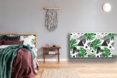 Magnetinis lipdukas radiatoriui Abstrakčios džiunglės