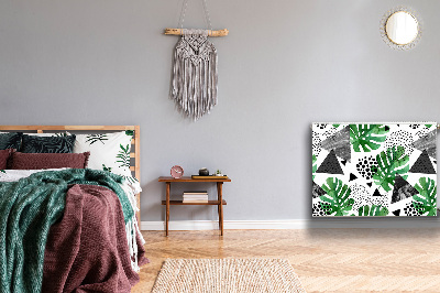 Magnetinis lipdukas radiatoriui Abstrakčios džiunglės