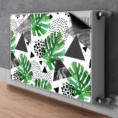 Magnetinis lipdukas radiatoriui Abstrakčios džiunglės