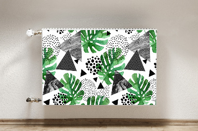 Magnetinis lipdukas radiatoriui Abstrakčios džiunglės