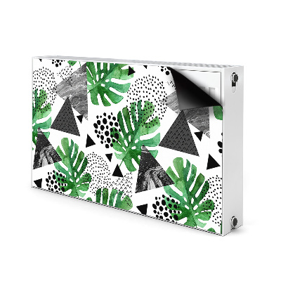 Magnetinis lipdukas radiatoriui Abstrakčios džiunglės