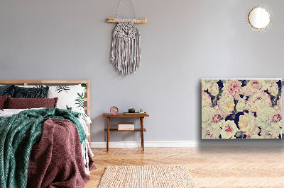 Magnetinis kilimėlis radiatoriui Baltos rožės