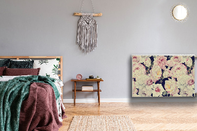 Magnetinis kilimėlis radiatoriui Baltos rožės