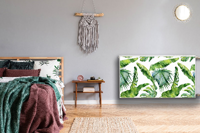 Kilimėlis magnetinė ant radiatoriaus Džiunglių lapai