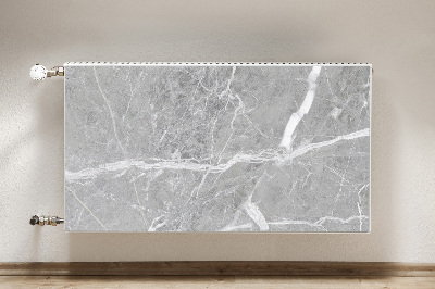 Magnetinis radiatoriaus lipdukas Pilkas marmuras