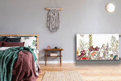 Magnetinis kilimėlis radiatoriui Lauko gėlės