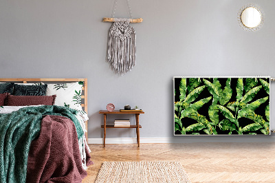 Kilimėlis magnetinė ant radiatoriaus Tropinis lapas