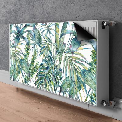 Magnetinis radiatoriaus lipdukas Egzotiškas papartis