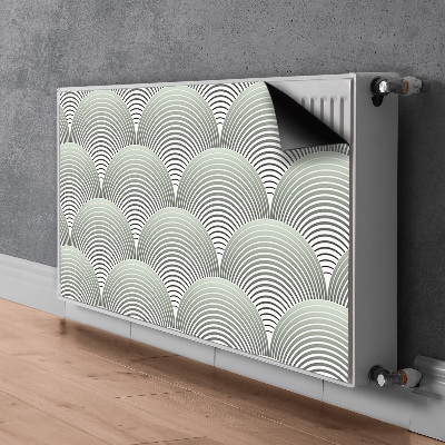 Magnetinis kilimėlis radiatoriui Puslankiu raštas