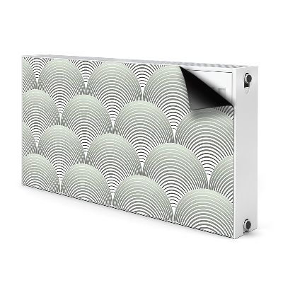 Magnetinis kilimėlis radiatoriui Puslankiu raštas