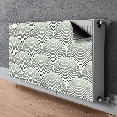 Magnetinis kilimėlis radiatoriui Puslankiu raštas