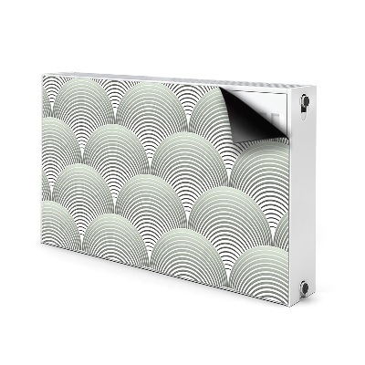 Magnetinis kilimėlis radiatoriui Puslankiu raštas