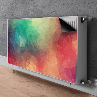 Magnetinis kilimėlis radiatoriui Spalvingas 3D raštas
