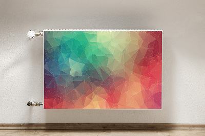 Magnetinis kilimėlis radiatoriui Spalvingas 3D raštas