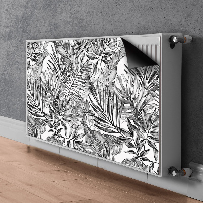 Magnetinis lipdukas radiatoriui Monsteros eskizas