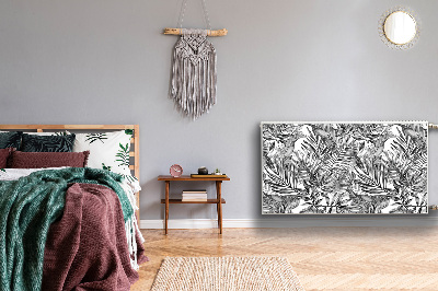 Magnetinis lipdukas radiatoriui Monsteros eskizas