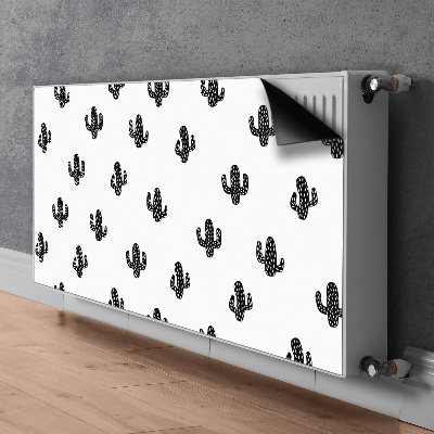 Magnetinis radiatoriaus lipdukas Kaktuso raštas