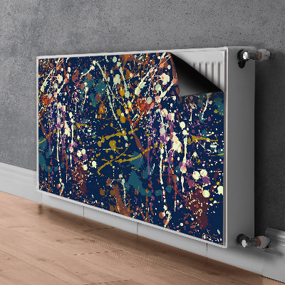 Magnetinis lipdukas radiatoriui Akvarelės dėmės