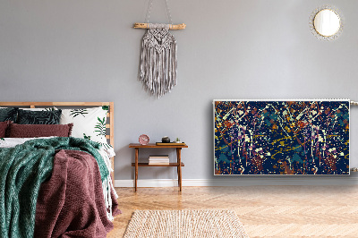 Magnetinis lipdukas radiatoriui Akvarelės dėmės