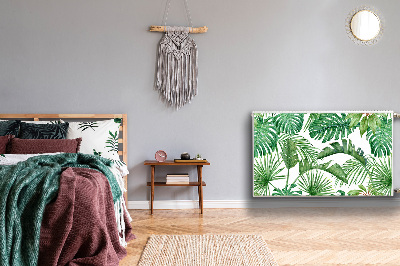 Magnetinis radiatoriaus lipdukas Palmė ir Monstera