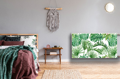 Magnetinis radiatoriaus lipdukas Palmė ir Monstera