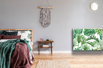 Magnetinis radiatoriaus lipdukas Palmė ir Monstera