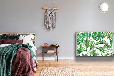 Magnetinis radiatoriaus lipdukas Palmė ir Monstera