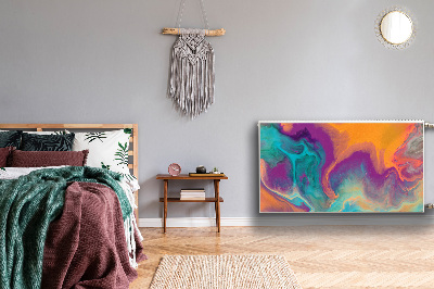 Magnetinis lipdukas radiatoriui Spalvingi raštai
