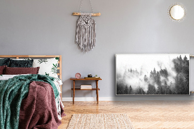 Magnetinis kilimėlis radiatoriui Miglotas miškas