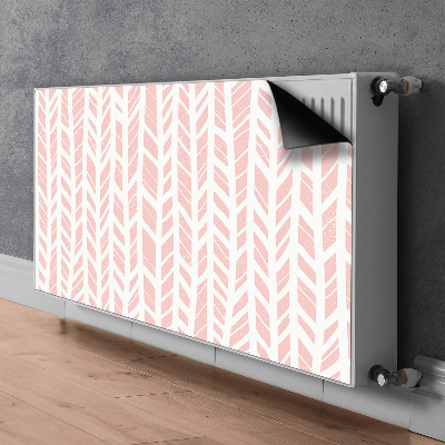 Magnetinis lipdukas radiatoriui Rožinė silkė