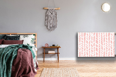 Magnetinis lipdukas radiatoriui Rožinė silkė