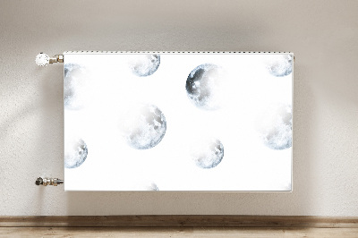 Magnetinis kilimėlis radiatoriui Mėnulio paveikslas