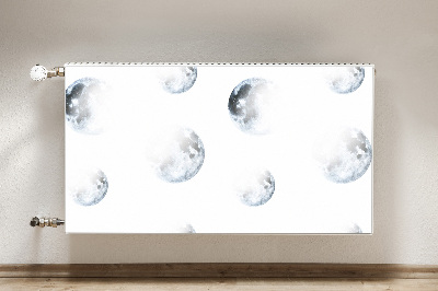 Magnetinis kilimėlis radiatoriui Mėnulio paveikslas