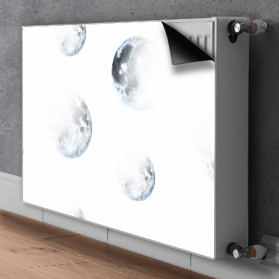 Magnetinis kilimėlis radiatoriui Mėnulio paveikslas