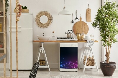 Magnetinis kilimėlis indaplovei Abstrakti erdvė