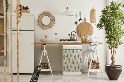 Magnetinis kilimėlis indaplovei Persikų lapai