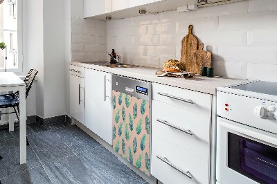 Magnetinis kilimėlis indaplovei Persikų lapai