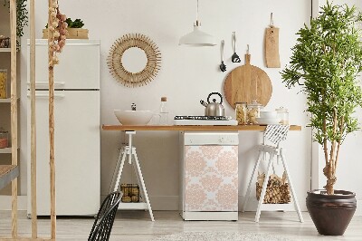 Magnetinis lipdukas indaplovei Gėlių ornamentas