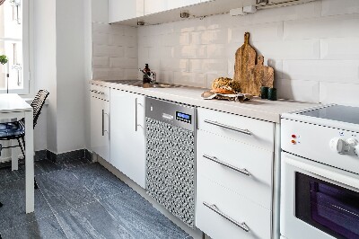 Kilimėlis magnetinė ant indaplovės Boho trikampių raštas