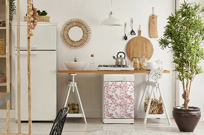 Magnetinis lipdukas indaplovei vyšnių žiedų