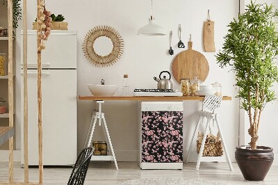 Magnetinis lipdukas indaplovei vyšnių žiedų